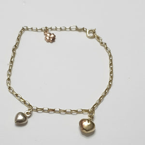 PULSERA ORO COMBINADO 8 K 3,30 GRMS (SEMINUEVO)
