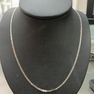 CADENA TEJIDO ESPEJO PLATA .925 60 CM 4.2 GR (NUEVO)