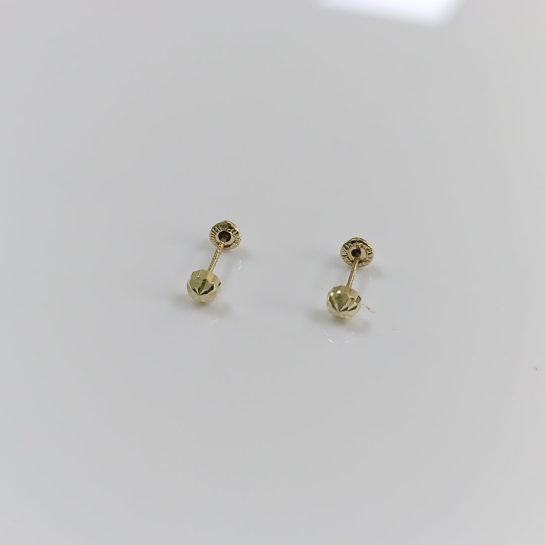 BROQUELES BROQUEL FIG HONGO 14K 0.17 GR (NUEVO)