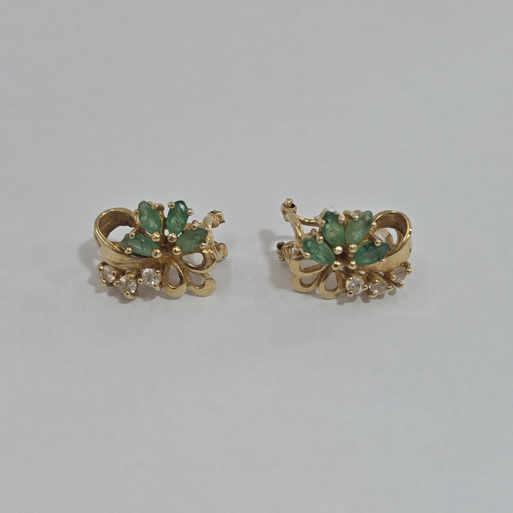 ARETES PAR ORO 14 K 3,40 GRMS (SEMINUEVO)