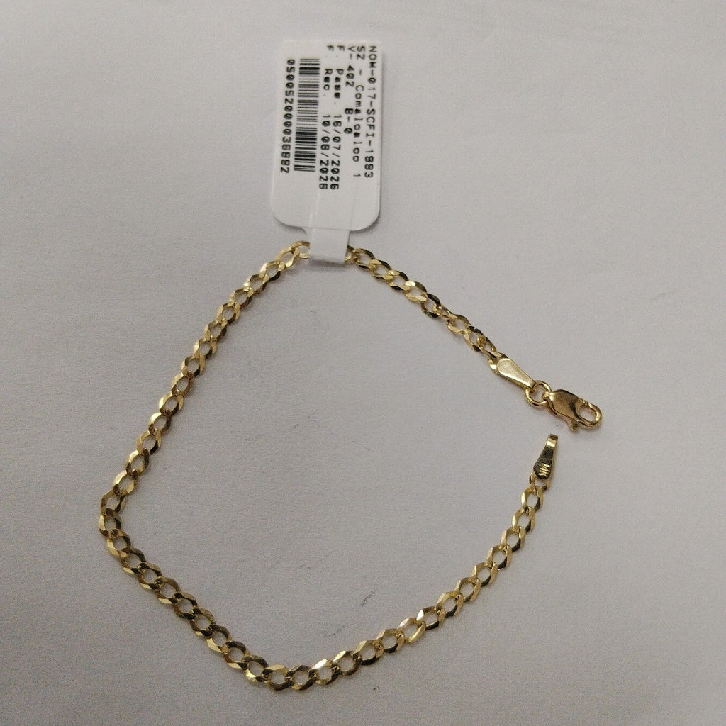PULSERA BARBADA 14K 18 CM 1.9 GR (NUEVO)