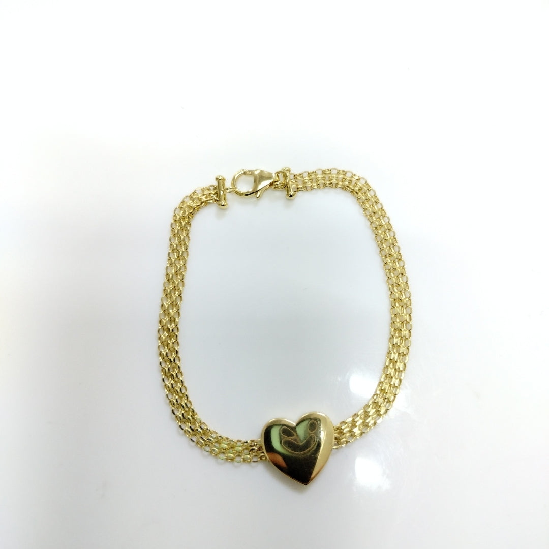 PULSERAS DAMA ORO 14K 3.2 (NUEVO)
