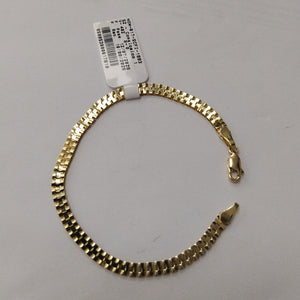 PULSERA ESPECIAL 14K 18 CM 4.1 GR (NUEVO)