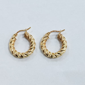 ARRACADAS PAR ORO 14 K 2,50 GRMS (SEMINUEVO)