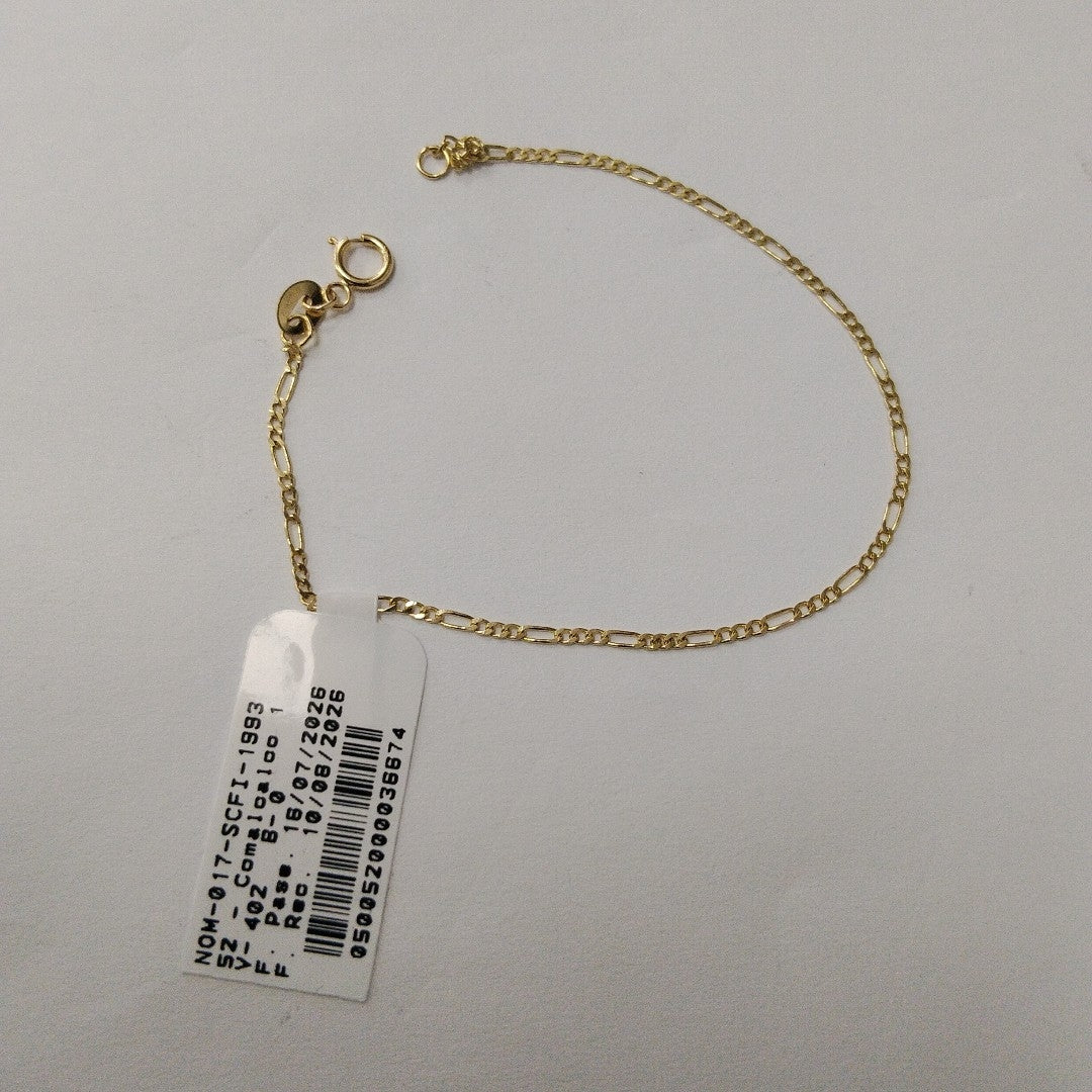 PULSERA 3X1 14K 18 CM 0.9 GR (NUEVO)