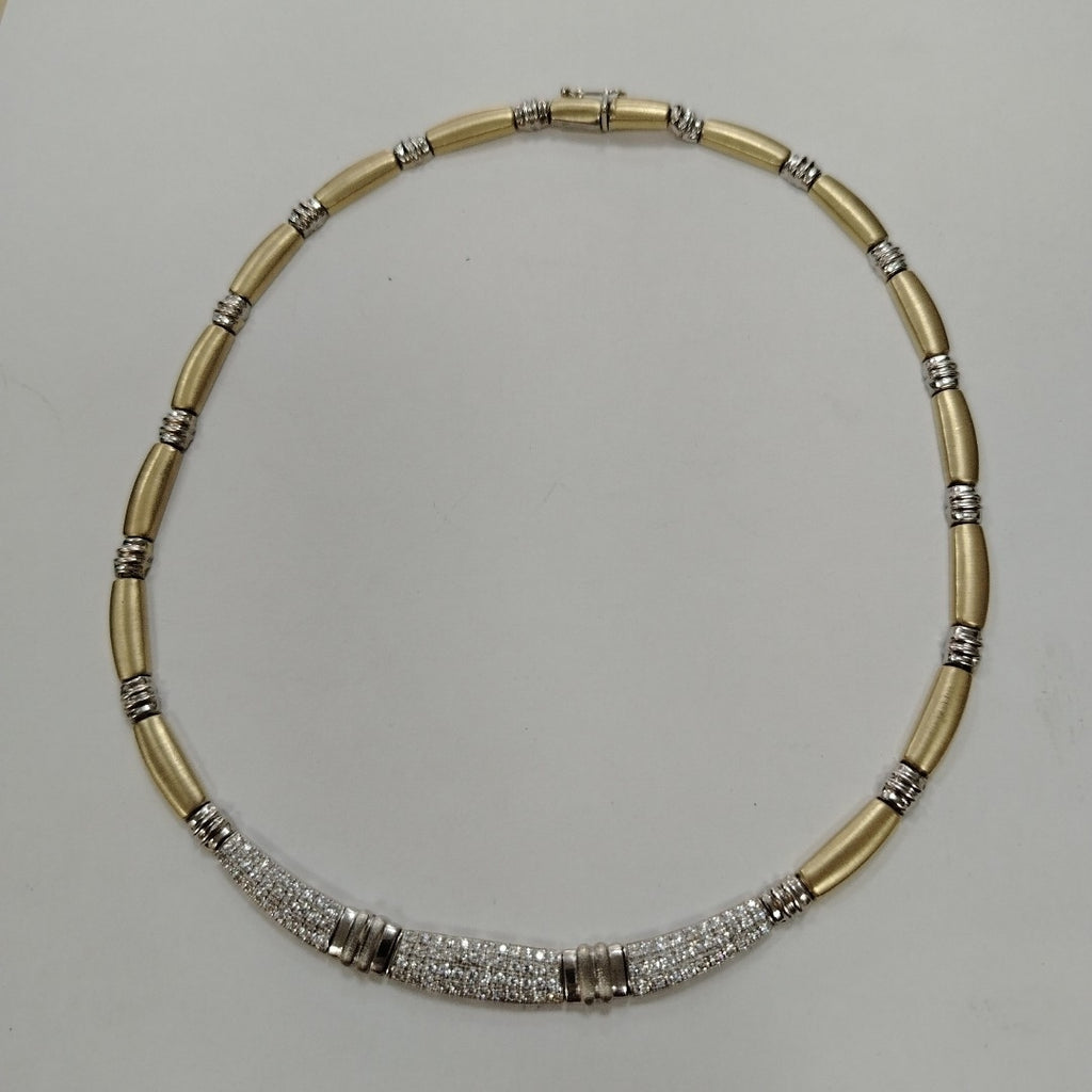 GARGANTILLA ORO, RODIADO 14 K 20.7 GRMS (SEMINUEVO)
