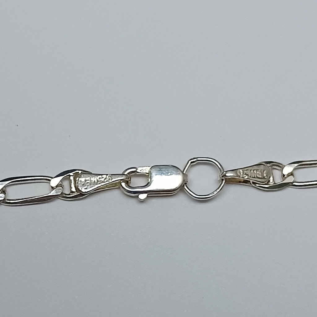 CADENA TEJIDO 3X1 PLATA .925 60 CM 8.4 GR (NUEVO)