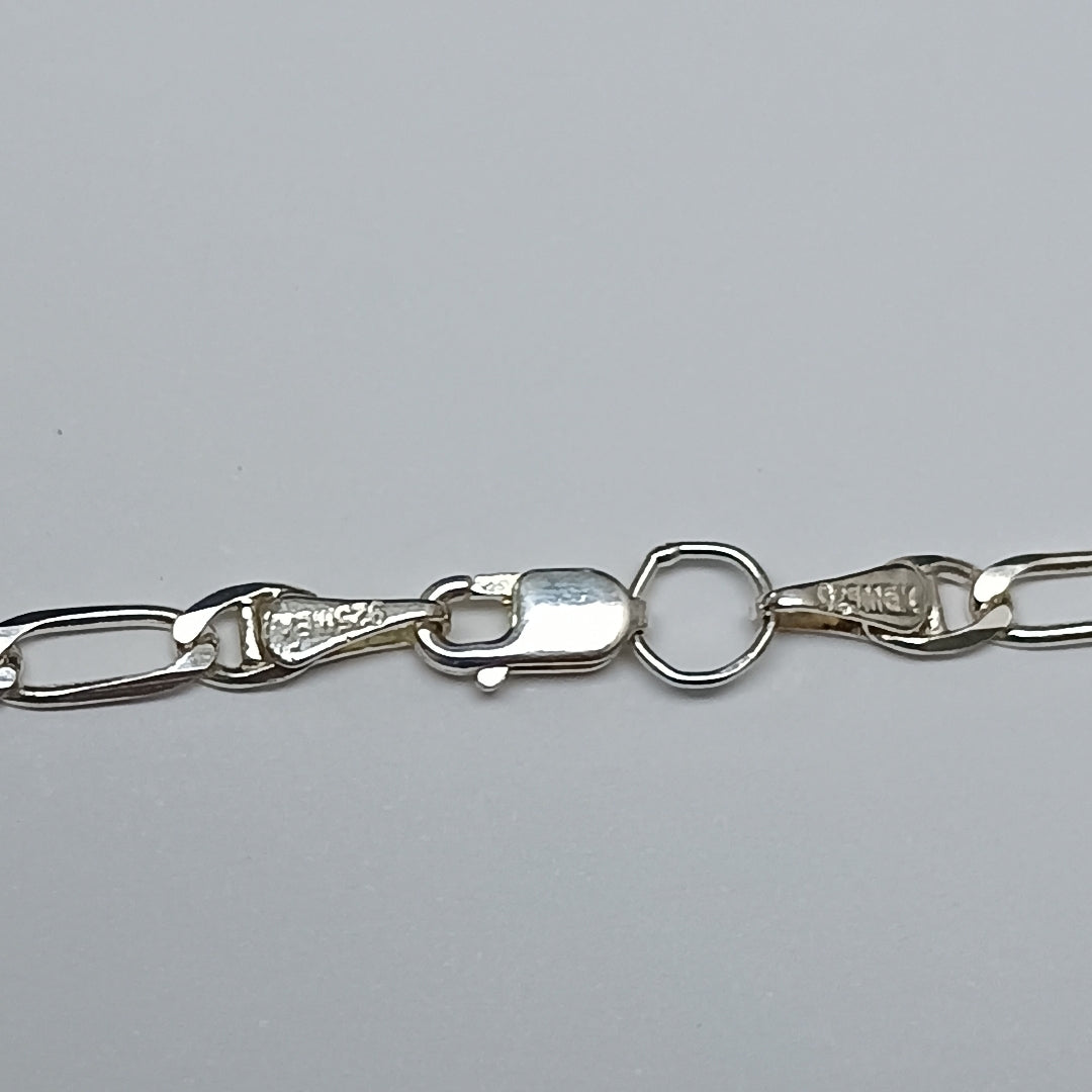 CADENA TEJIDO 3X1 PLATA .925 60 CM 8.4 GR (NUEVO)