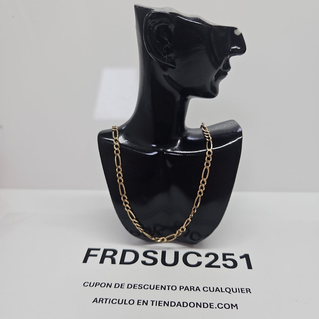 CADENA ORO 14 K 7,70 GRMS (SEMINUEVO)