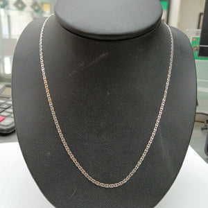CADENA TEJIDO ESPEJO PLATA .925 60 CM 4.2 GR (NUEVO)