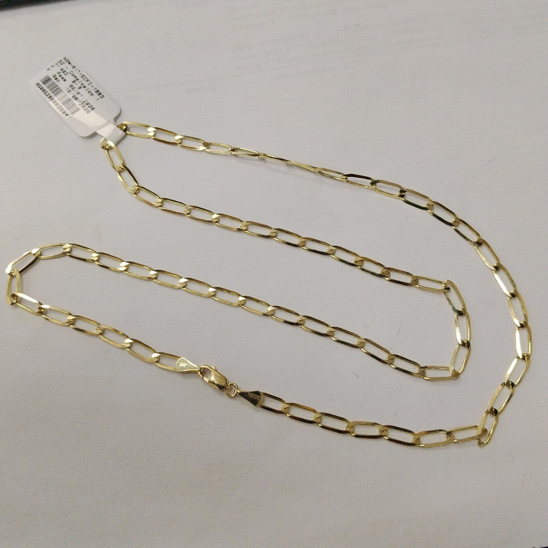 CADENA ESLABONES 14K 60 CM 10.9 GR (NUEVO)
