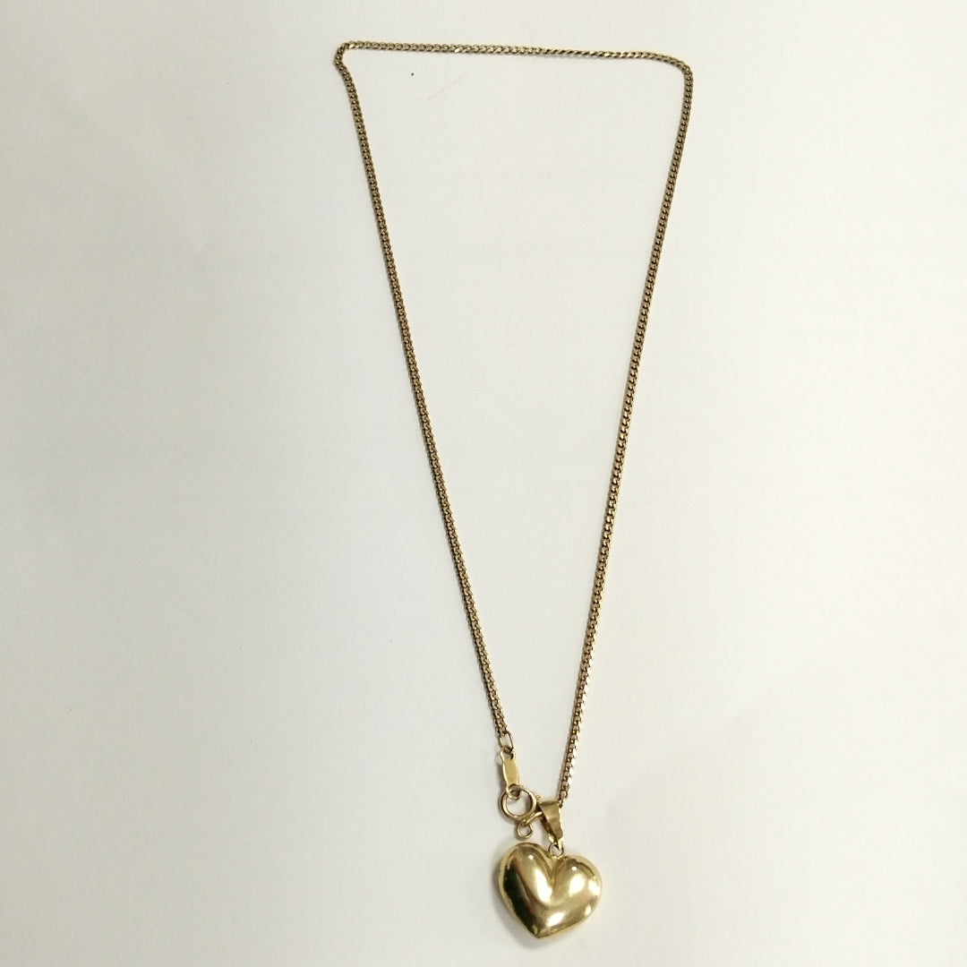 CADENA, DIJE ORO 10 K 3.6 GRMS (SEMINUEVO)