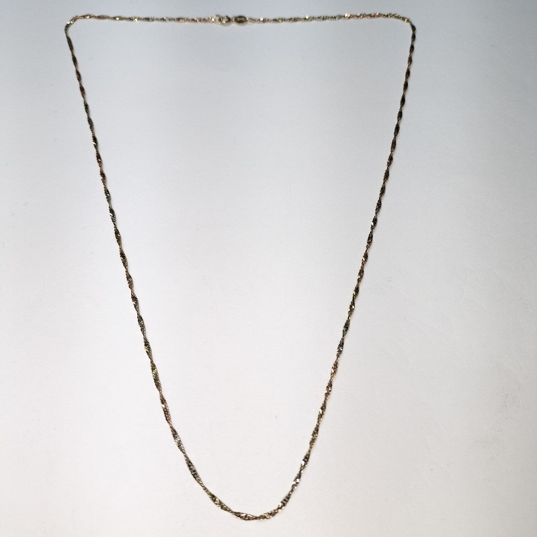 CADENA ORO 14 K 2,10 GRMS (SEMINUEVO)