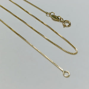 CADENA VENECIANO 14K 55 CM 1.8 GR (NUEVO)