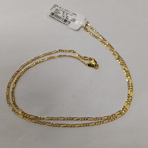 CADENA 3X1 14K 50 CM 3.4 GR (NUEVO)