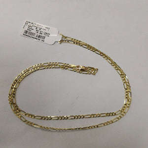 CADENA 3X1 14K 55 CM 5 GR (NUEVO)