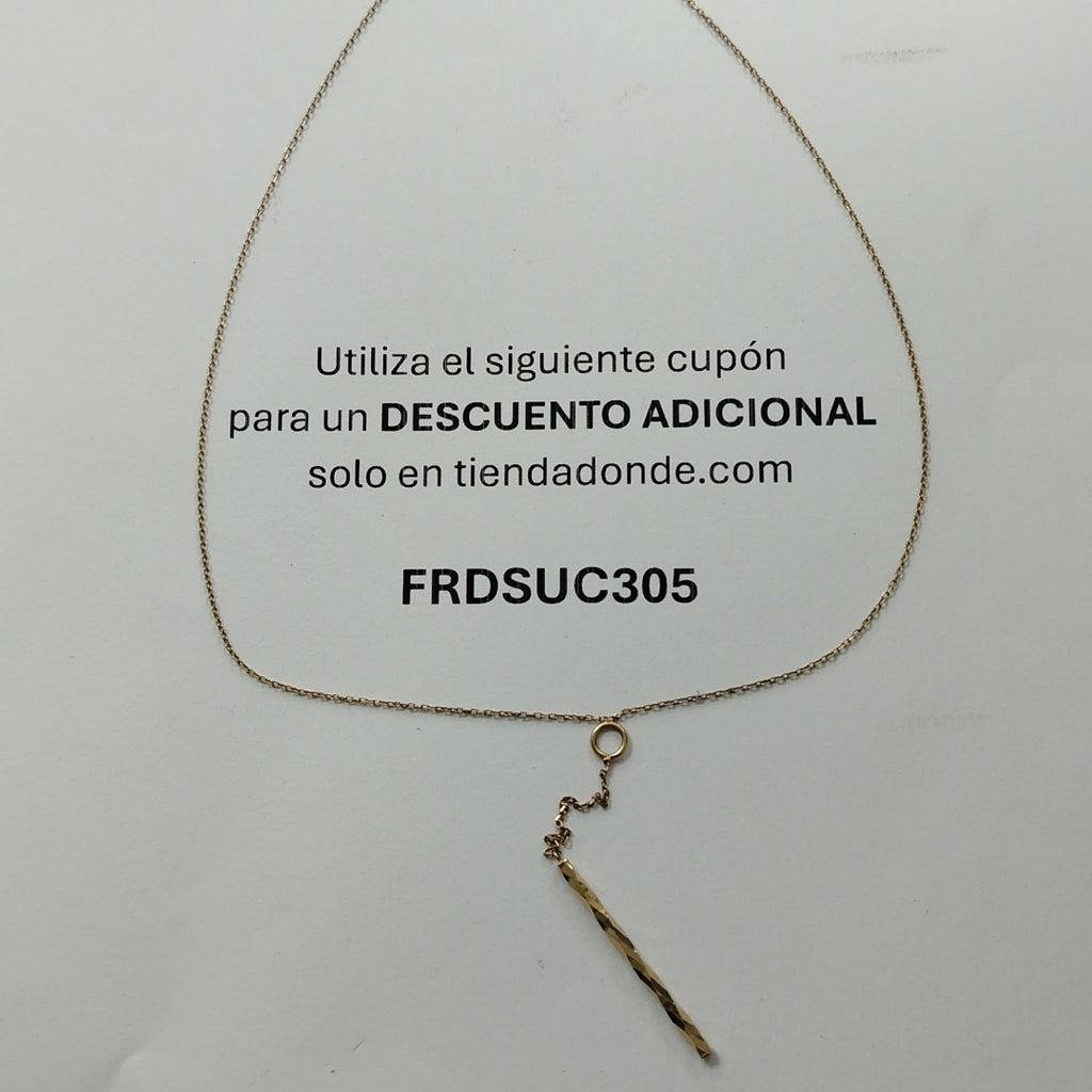 GARGANTILLA ORO 14 K 1,80 GRMS (SEMINUEVO)