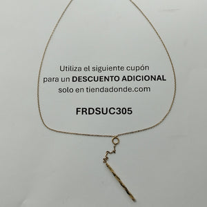 GARGANTILLA ORO 14 K 1,80 GRMS (SEMINUEVO)