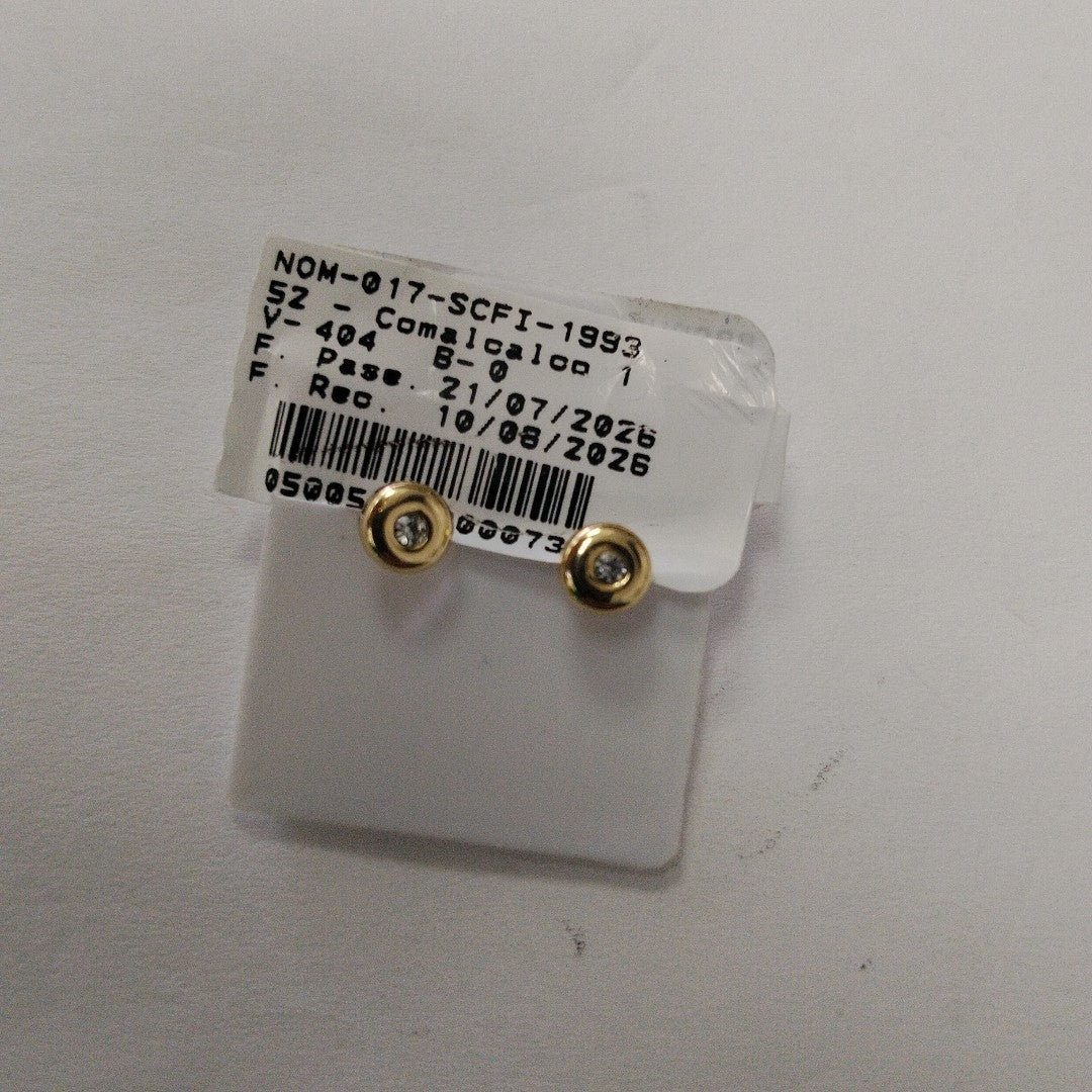 BROQUELES BROQUEL C CIRCONIA 14K 0.27 GR (NUEVO)