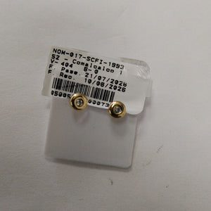 BROQUELES BROQUEL C CIRCONIA 14K 0.27 GR (NUEVO)