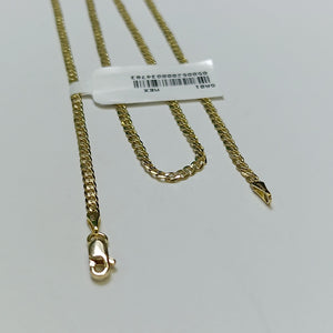 CADENA BARBADA 14K 60 CM 5.9 GR (NUEVO)