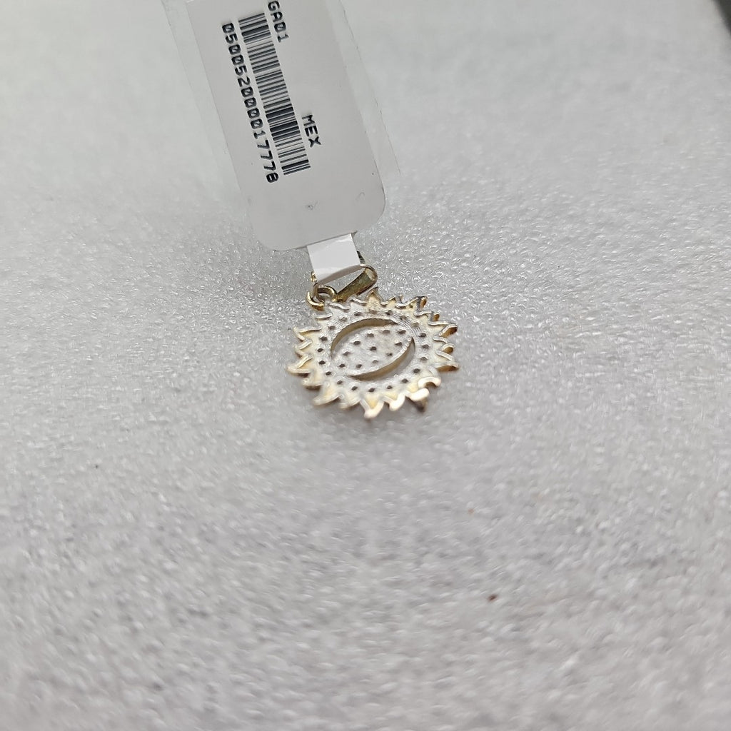 DIJE OJO MAGICO CON CIRCONIAS PLATA .925 2 GR (NUEVO)