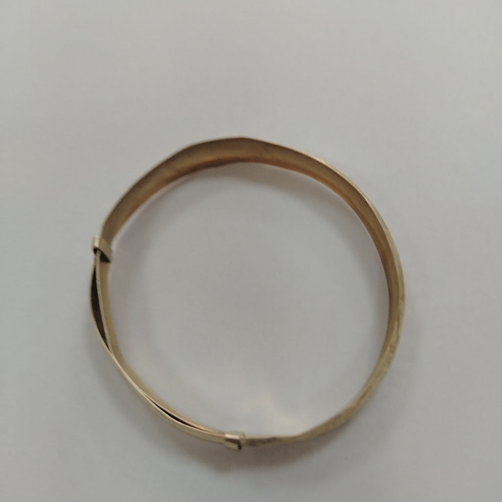 PULSERA RIGIDA ORO 10 K 6,30 GRMS (SEMINUEVO)