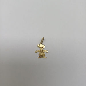 DIJE ORO 14 K 0.9 GRMS (SEMINUEVO)
