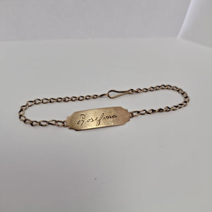 ESCLAVA ORO 8 K 3,90 GRMS (SEMINUEVO)