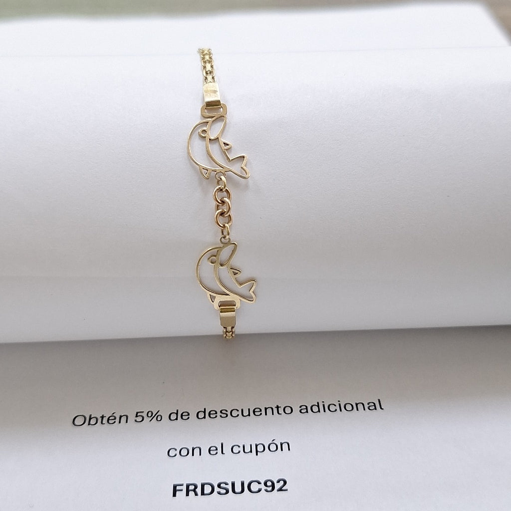 PULSERA ORO 14 K 2,90 GRMS (SEMINUEVO)