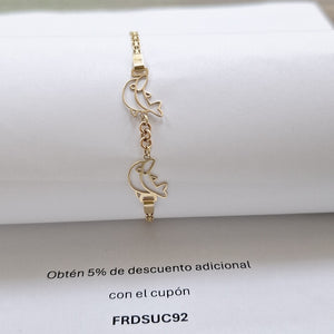 PULSERA ORO 14 K 2,90 GRMS (SEMINUEVO)