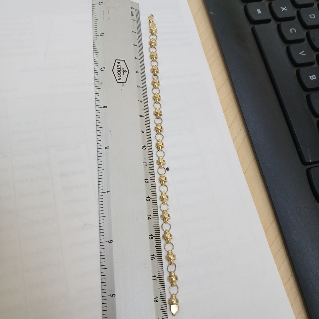PULSERA ORO 14 K 3.7 GRMS (SEMINUEVO)