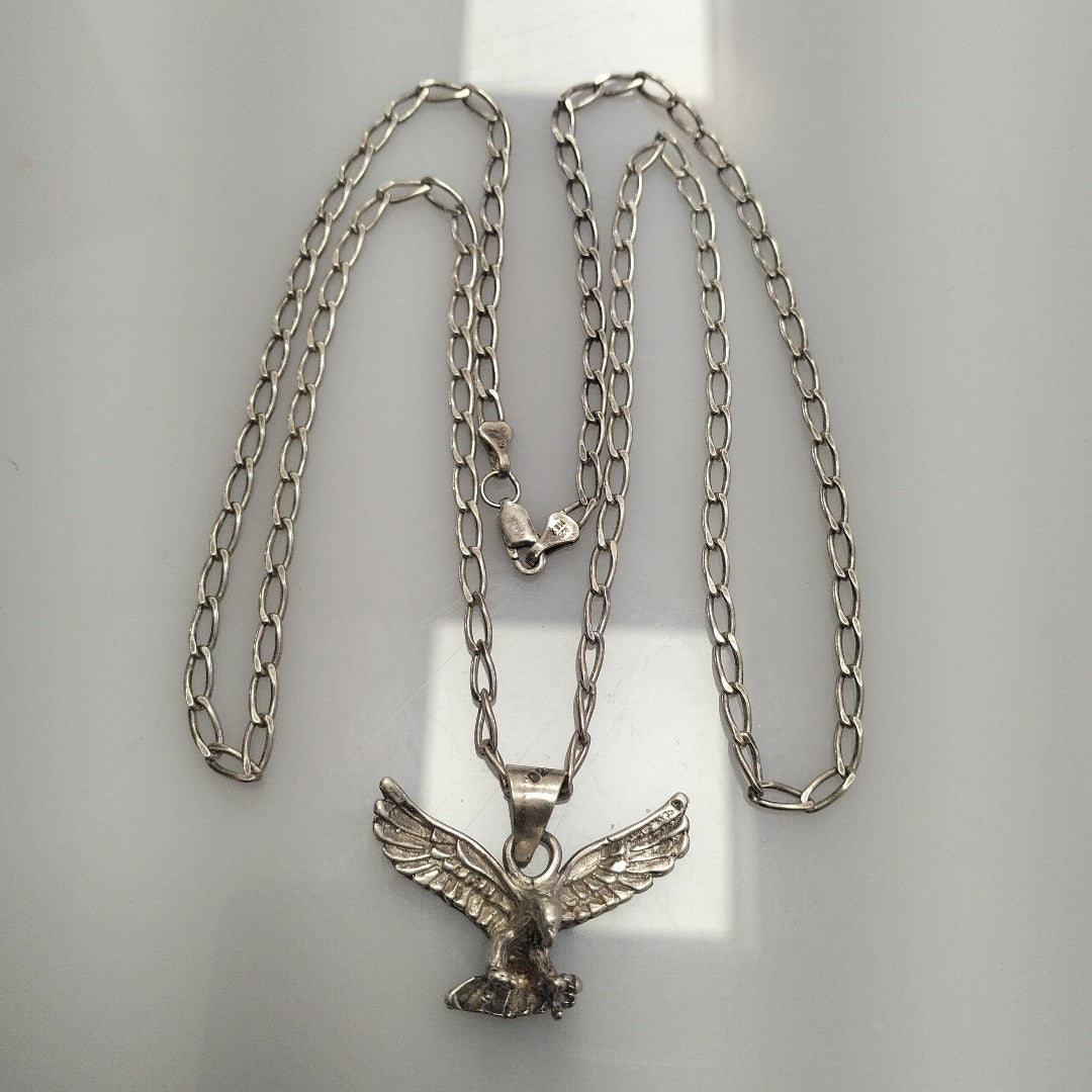 CADENA,DIJE PLATA 17,60 GRMS (SEMINUEVO)