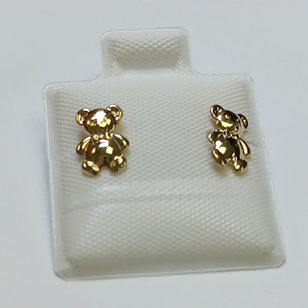 BROQUELES BROQUEL FIG OSO 14K 0.2592 GR (NUEVO)