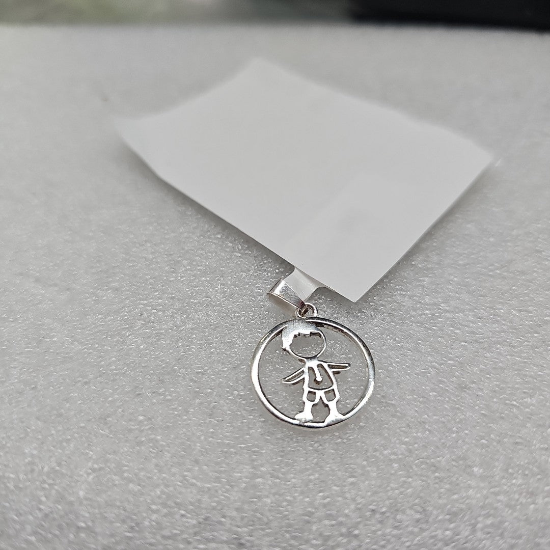 DIJE NIÑO PLATA .925 1.9 GR (NUEVO)
