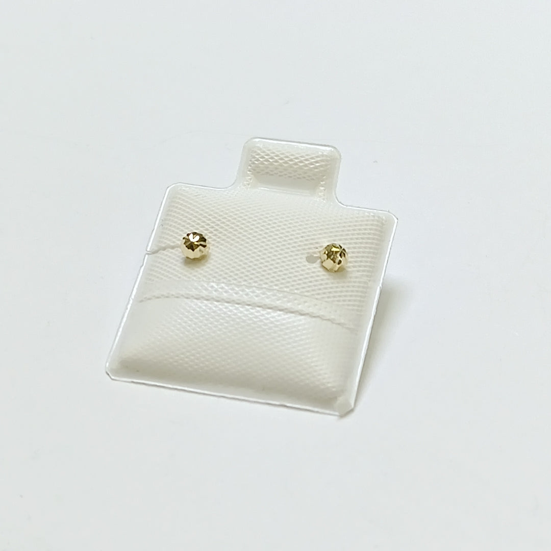 BROQUELES BROQUEL FIG HONGO 14K 0.17 GR (NUEVO)