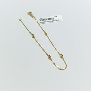 PULSERAS DAMA ORO 14K 1.1 (NUEVO)