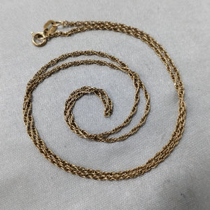 CADENA ORO 14 K 2,30 GRMS (SEMINUEVO)