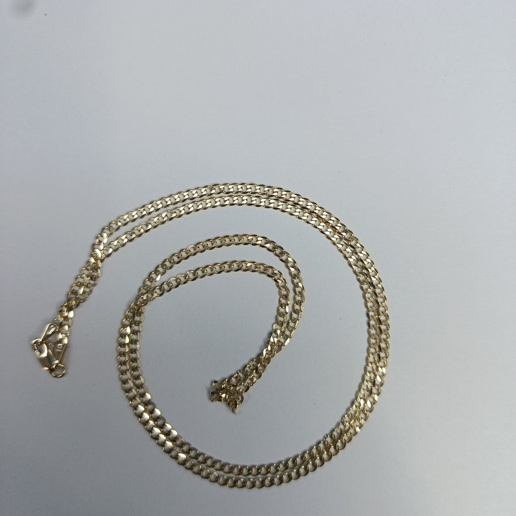 CADENA BARBADA 14K 60 CM 6 GR (NUEVO)