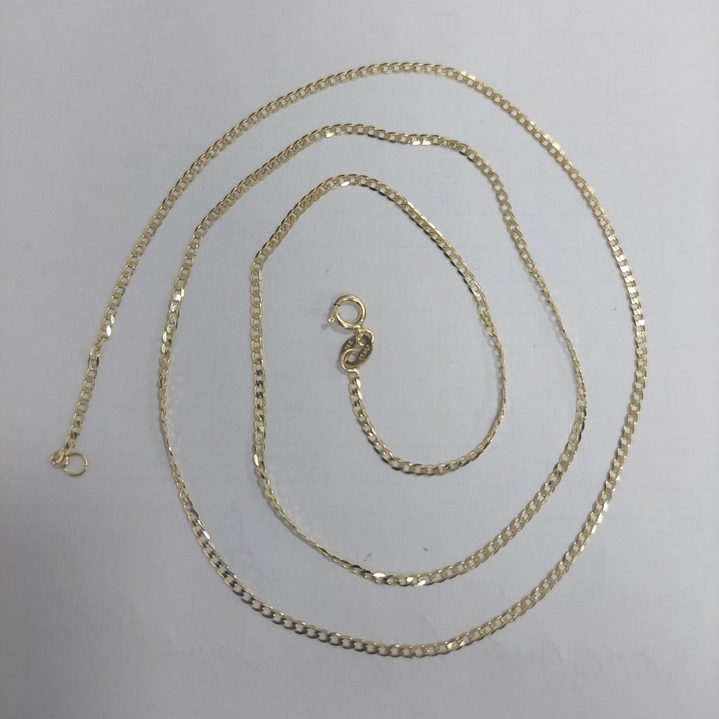 CADENAS BARBADA AMARILLA ORO 14K 2.1 (NUEVO)