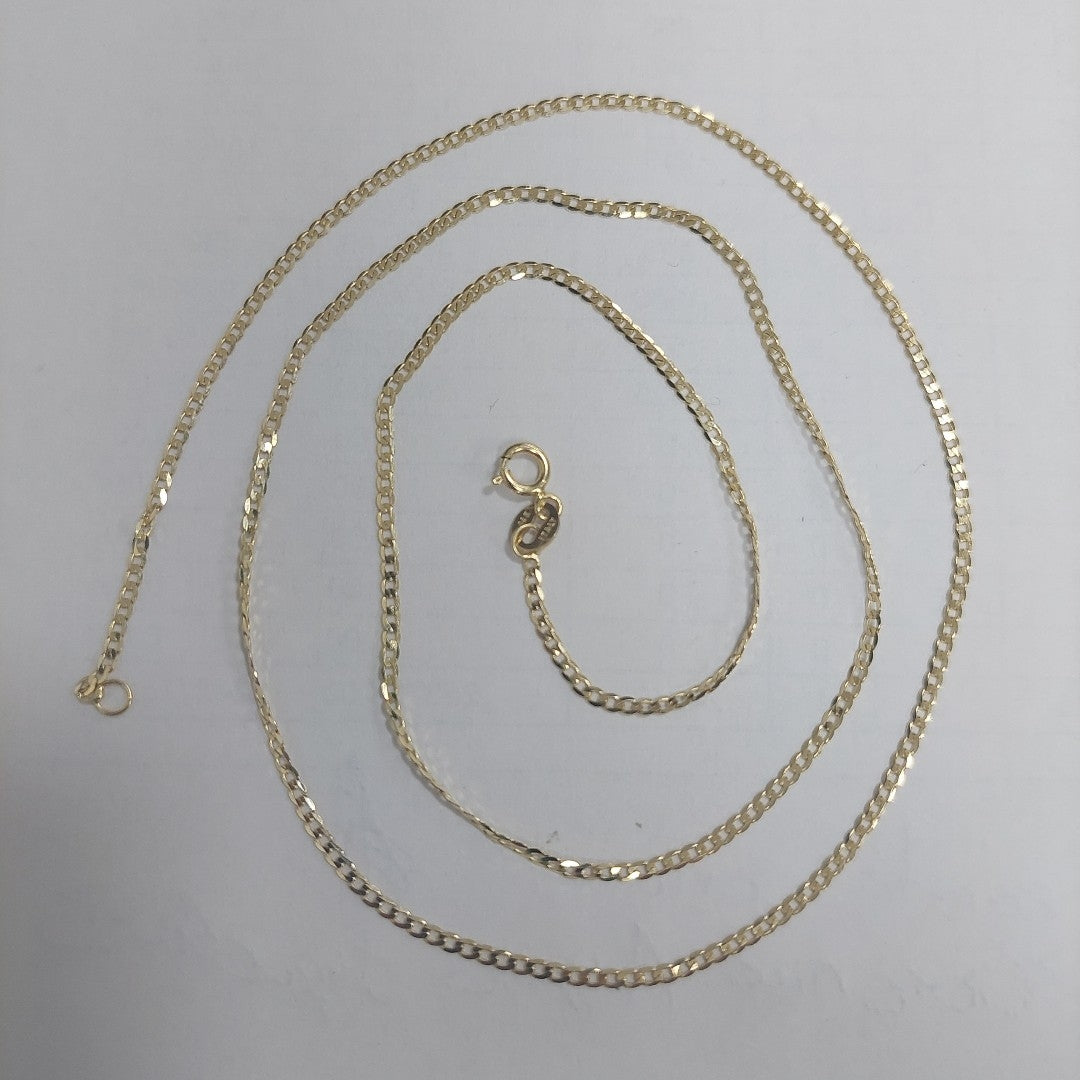 CADENAS BARBADA AMARILLA ORO 14K 2.1 (NUEVO)