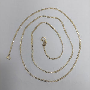 CADENAS BARBADA AMARILLA ORO 14K 2.1 (NUEVO)