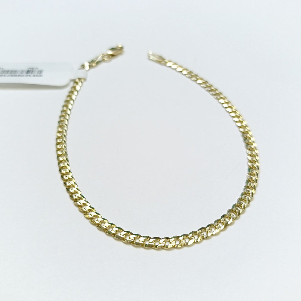 PULSERA BARBADA 14K 21 CM 3.8 GR (NUEVO)