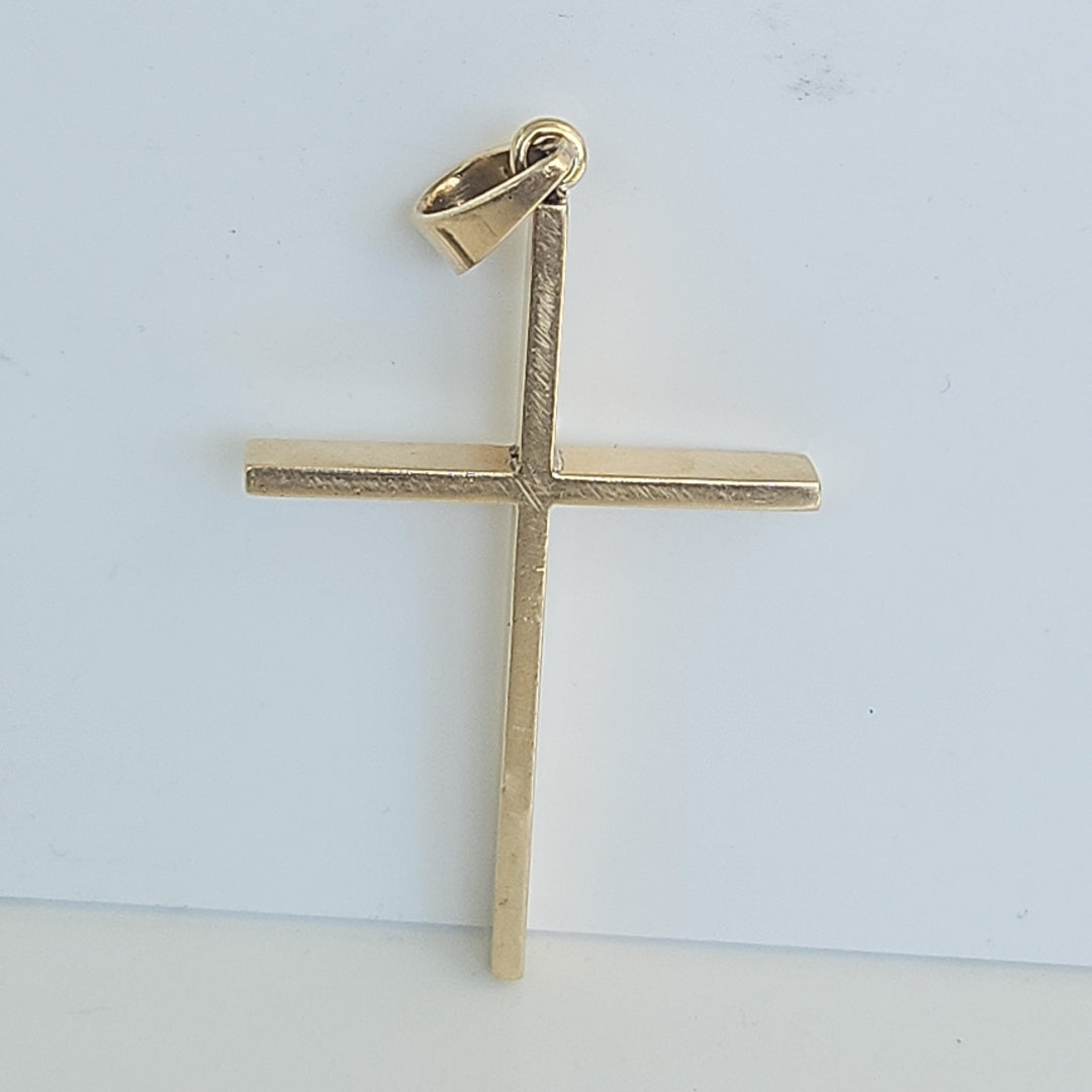 CRUZ ORO 14 K 8.8 GRMS (SEMINUEVO)