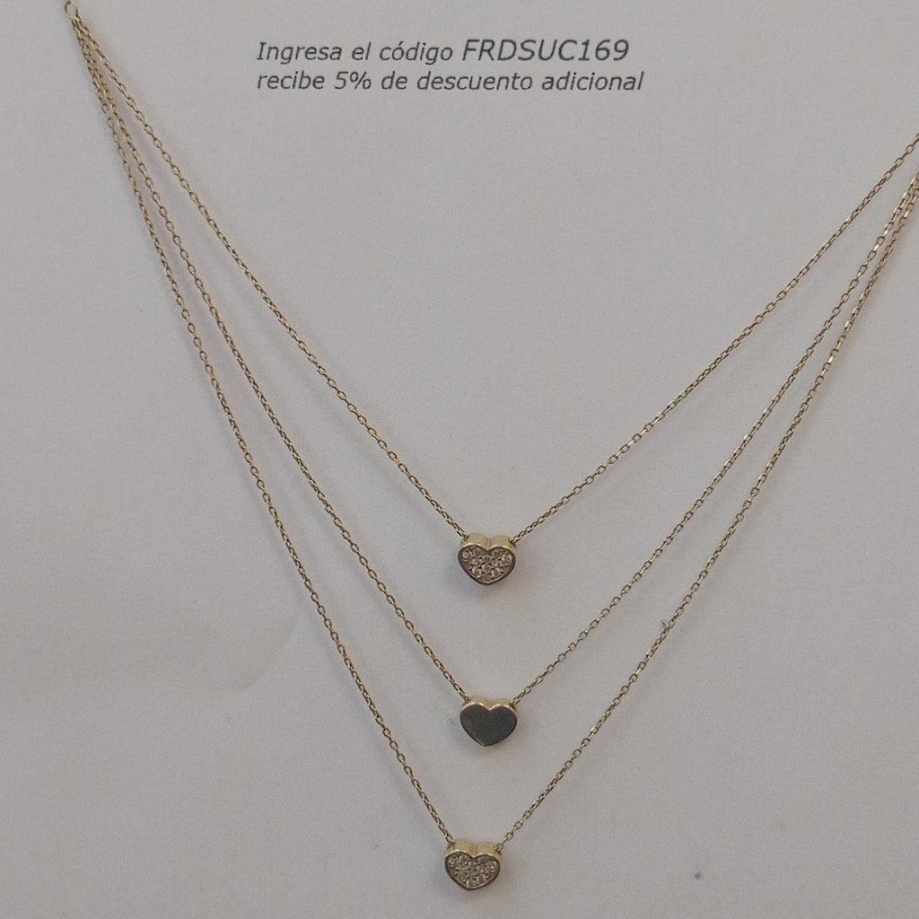 CADENA ORO 14 K 2,70 GRMS (SEMINUEVO)