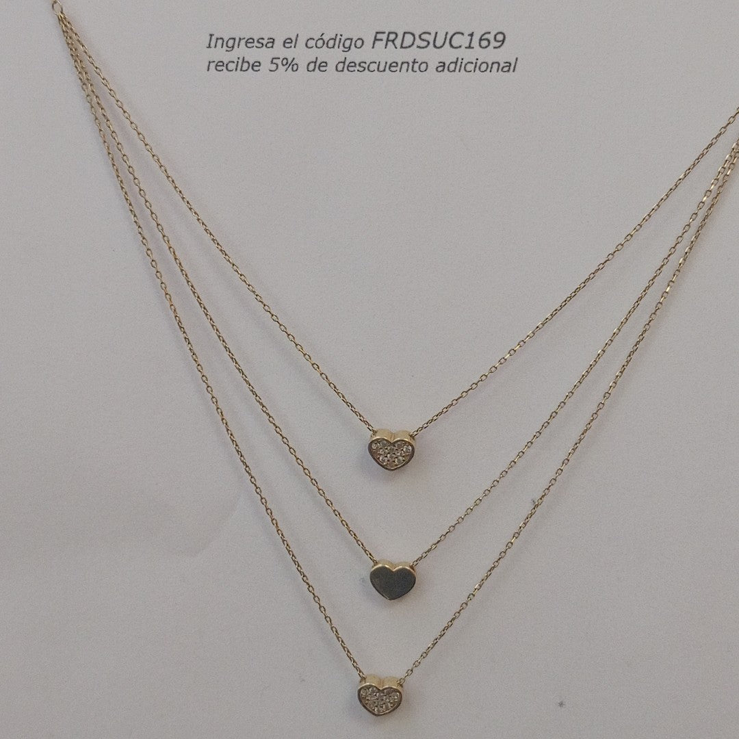 CADENA ORO 14 K 2,70 GRMS (SEMINUEVO)