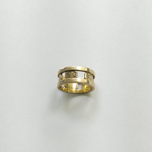 ANILLO ORO 10 K 9.5 GRMS (SEMINUEVO)