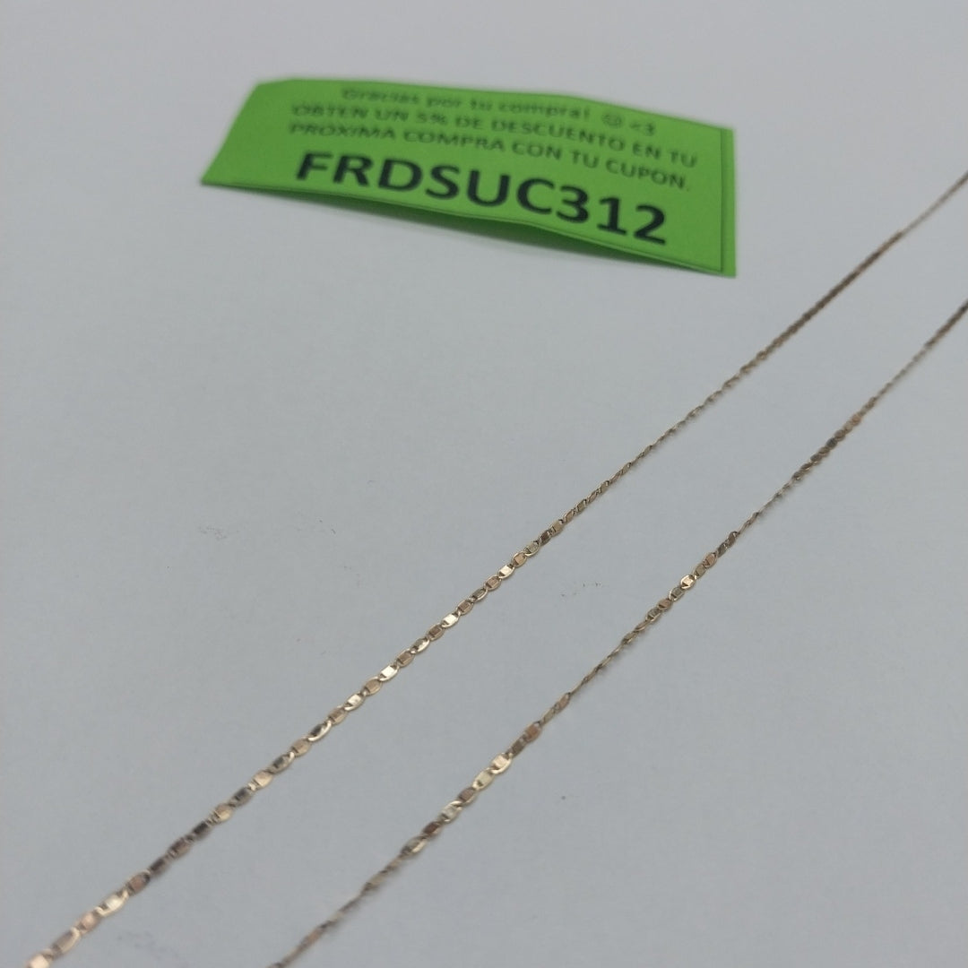 CADENA ORO 10 K 0.8 GRMS (SEMINUEVO)