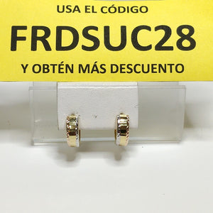 ARRACADAS PAR ORO 14 K 1.3 GRMS (SEMINUEVO)