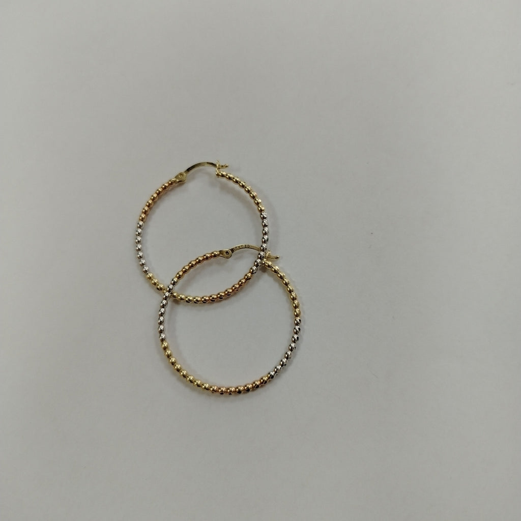ARRACADAS PAR ORO 10 K 2.4 GRMS (SEMINUEVO)